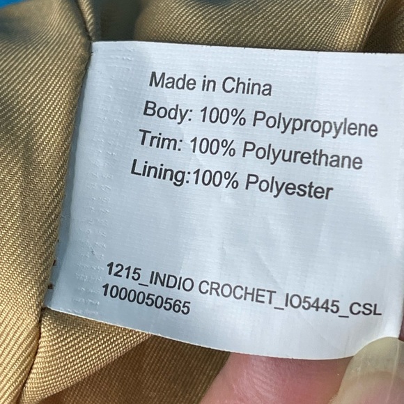 ๐ The Sak Ombrรฉ Hobo Crochet Shoulder Bag. Ivory, Beige and Gray Stripes. ๐ - Picture 8 of 15